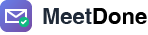 MeetDone logo