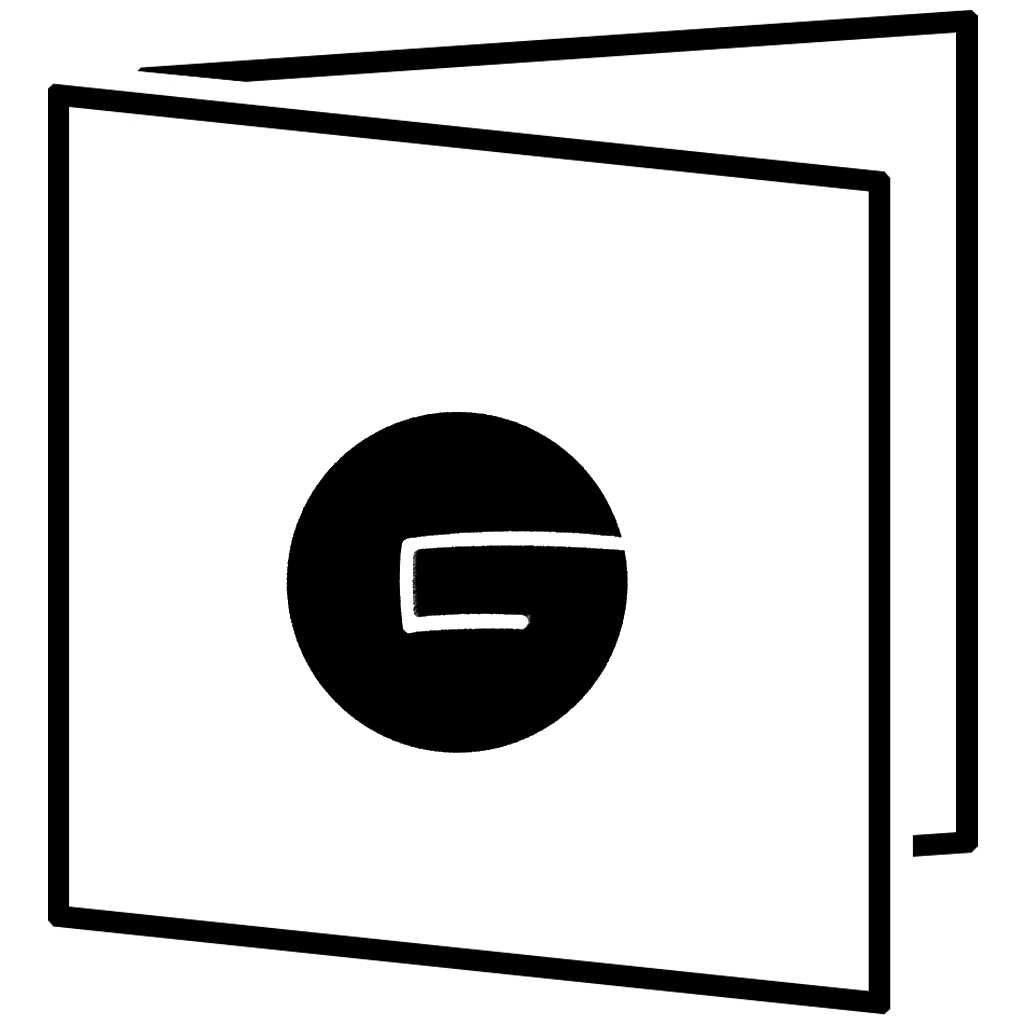 Gatefolded logo