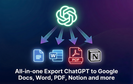 Export ChatGPT Conversation logo