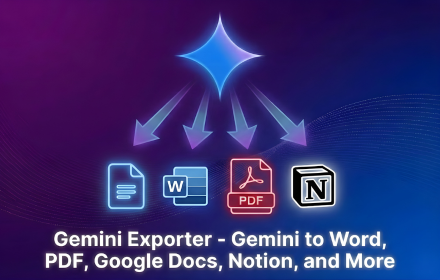Gemini Exporter: Word & PDF logo