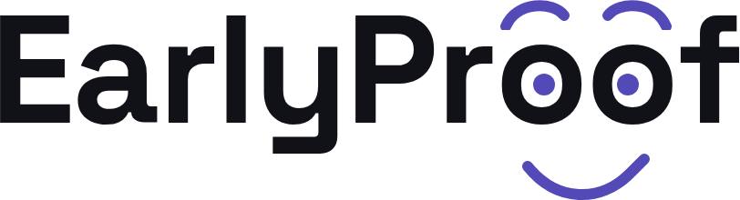 EarlyProof logo