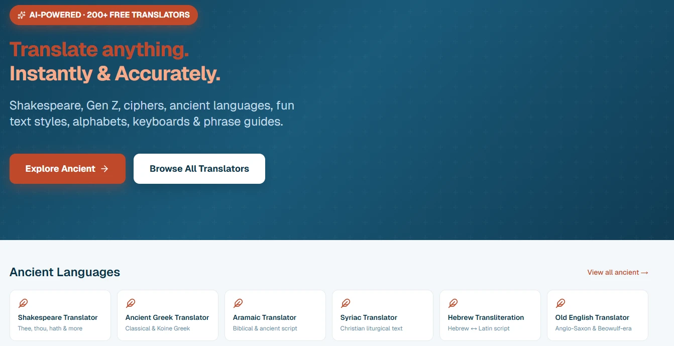 Translators Cabin logo