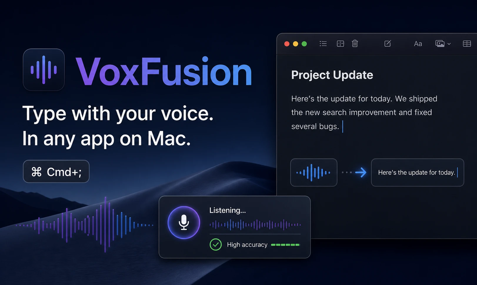 VoxFusion logo
