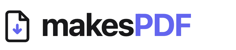 makesPDF logo