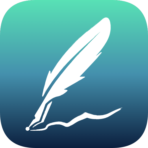 Writeflow - Minimalist focused logo