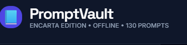 Prompt Vault:Encarta Edition logo