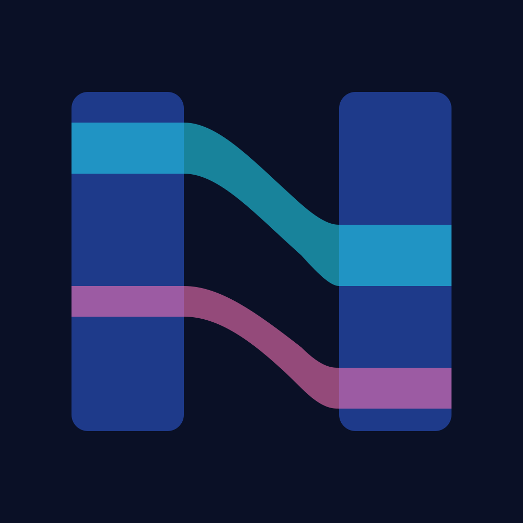 RibbonDiff logo