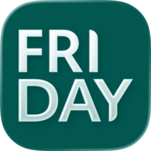 FRIDAY logo