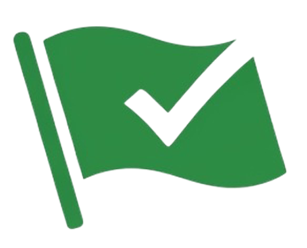 Tea App Green Flags logo