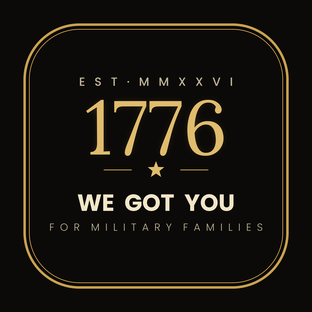 WE GOT YOU 1776 logo