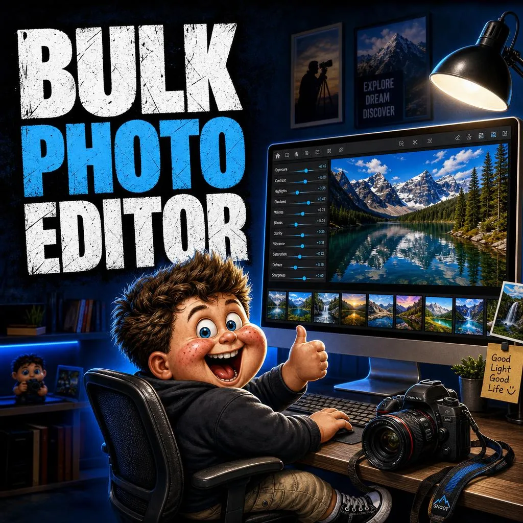 Bulk Photo Editor logo