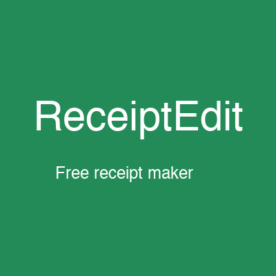 ReceiptEdit logo