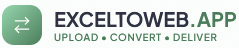Exceltoweb logo