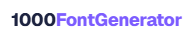 1000FontGenerator logo