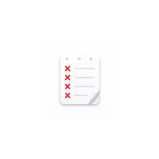 Not To Do List Bad Habit Break logo