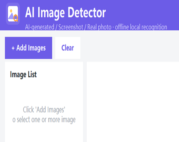 AI Image Detector V2 logo