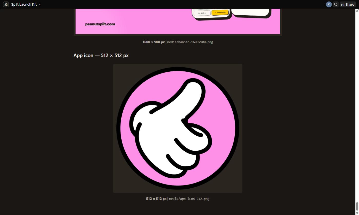 Peanut Split logo