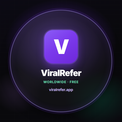 ViralRefer logo