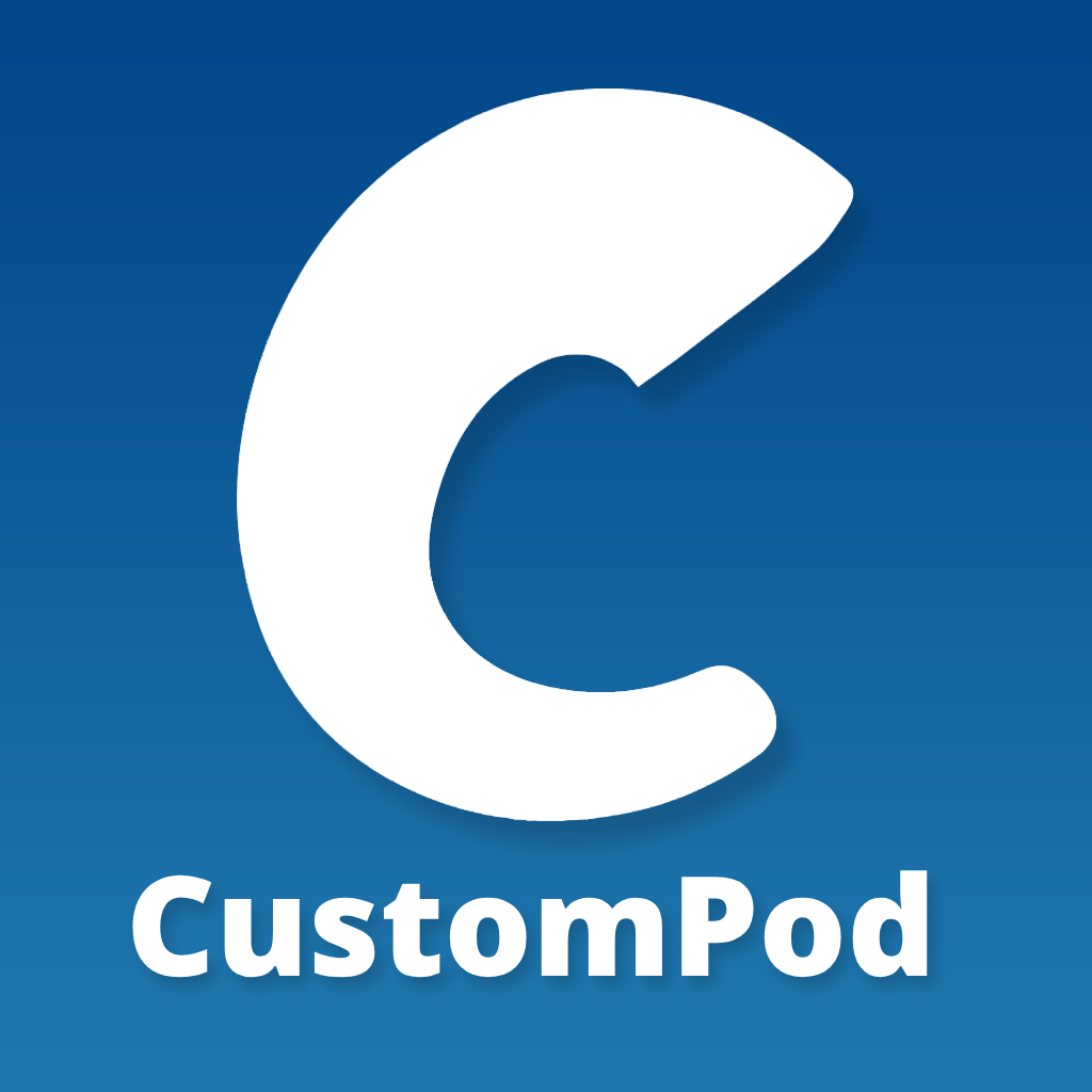 CustomPod logo