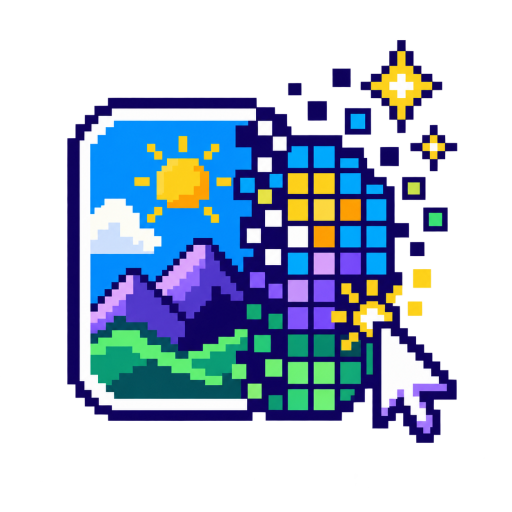 pixel art base logo
