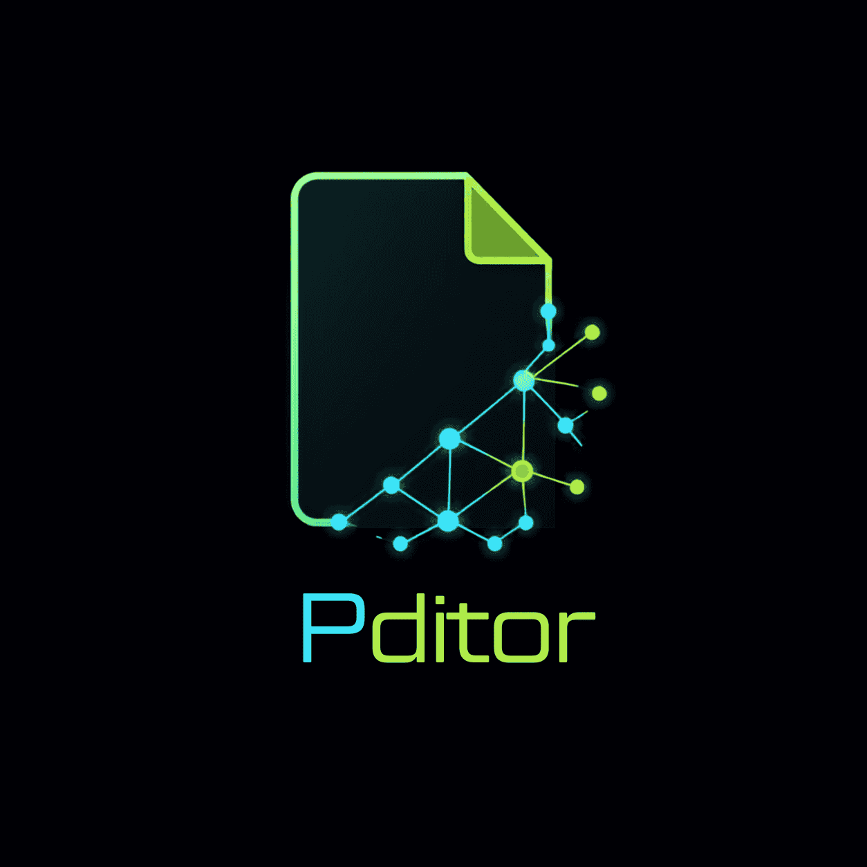 Pditor logo