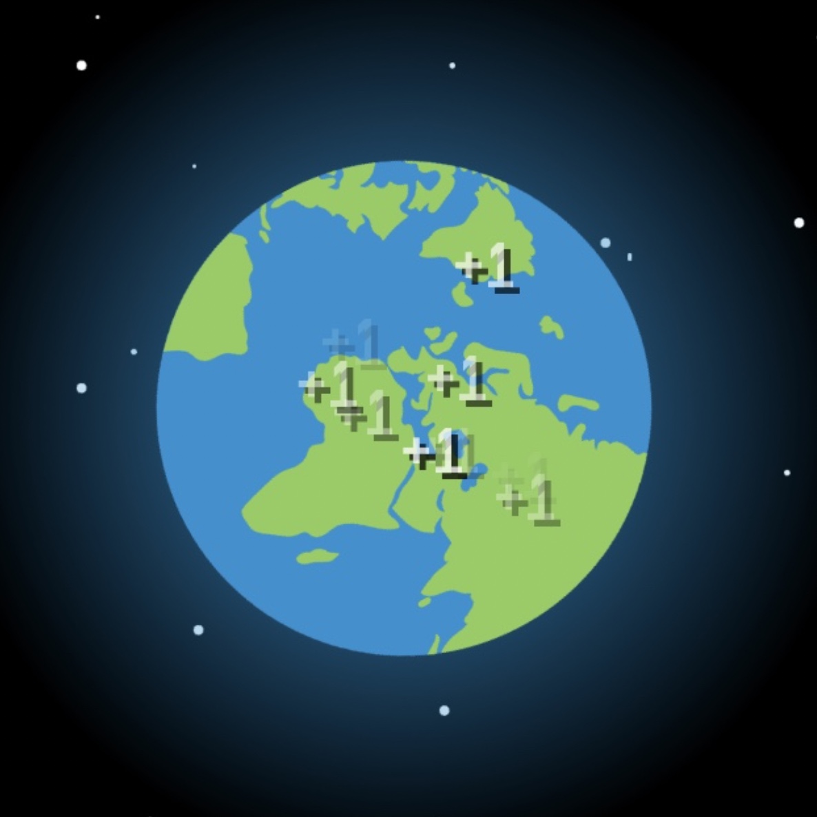 Planet Clicker	 logo