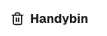 Handybin logo