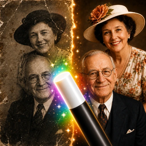 Restore Old Photos - Retrocap logo