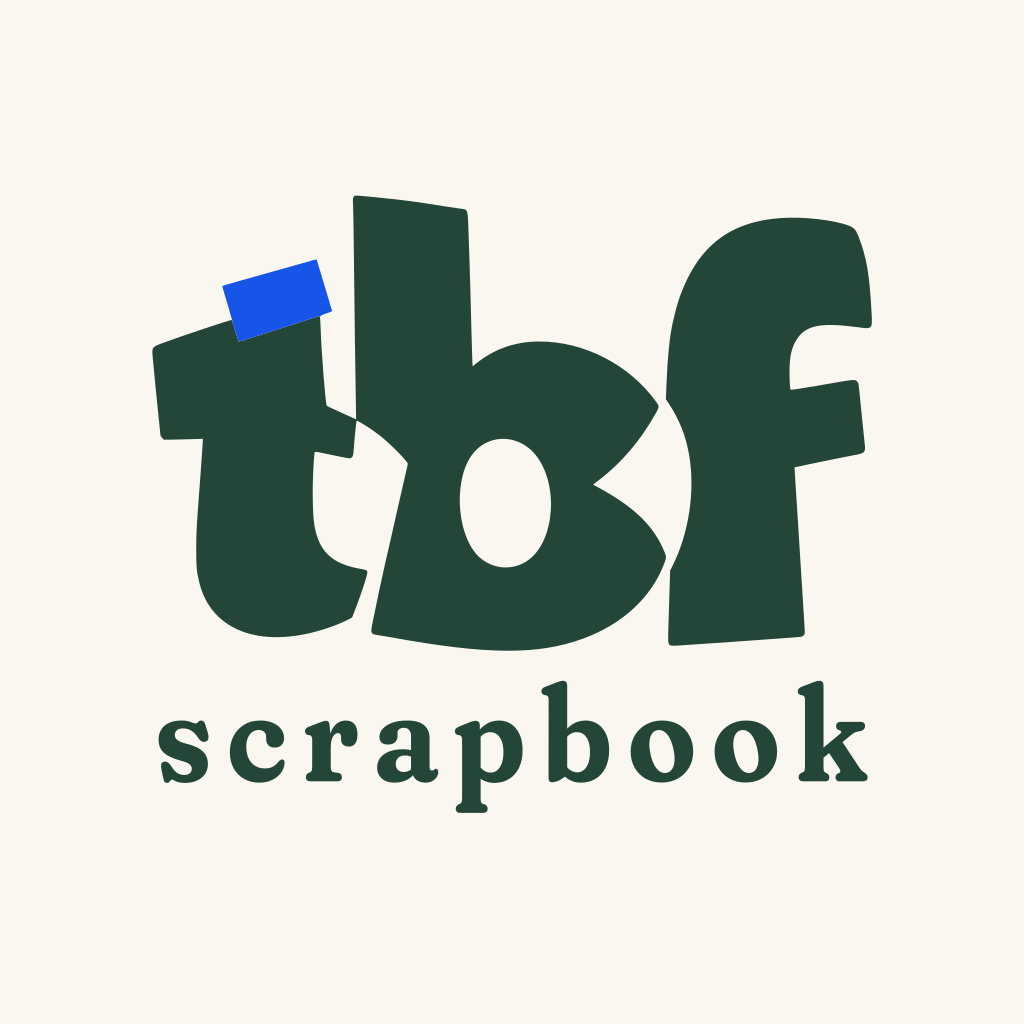 tbf scrapbook logo