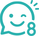 Friendly8 logo