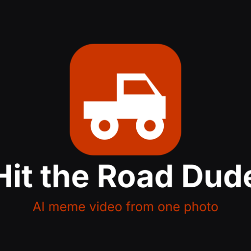 Hit the Road Dude AI logo
