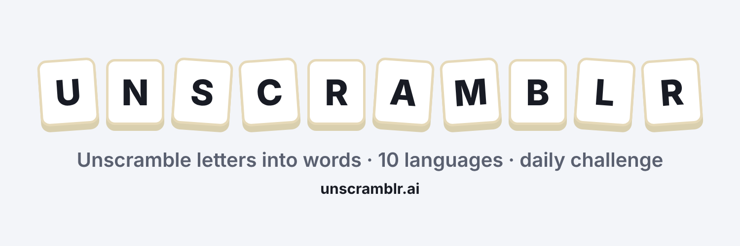Unscramblr.ai logo