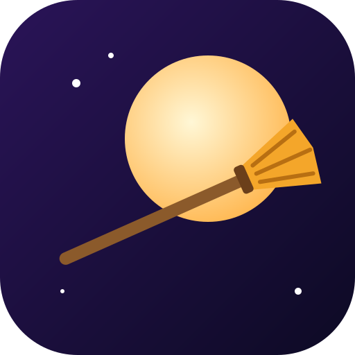 Broom Riding AI Video Maker logo