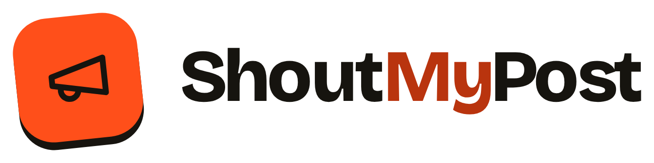 Shout My Post logo