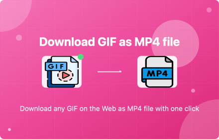 GIF to MP4 logo