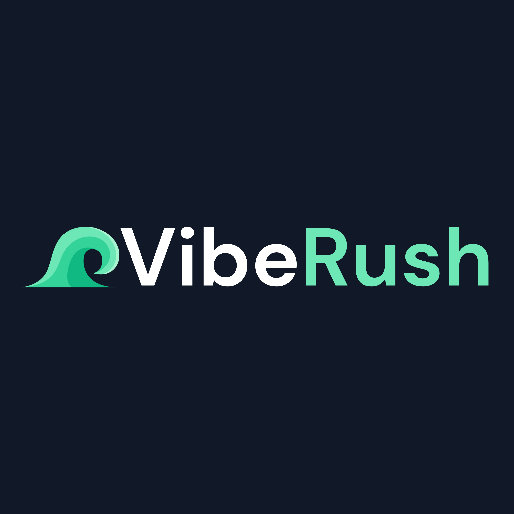 VibeRush logo