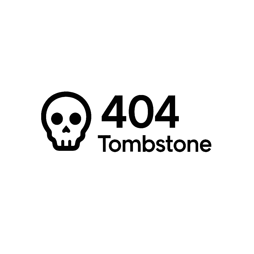 404Tombstone logo