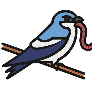 Gets The Worm logo