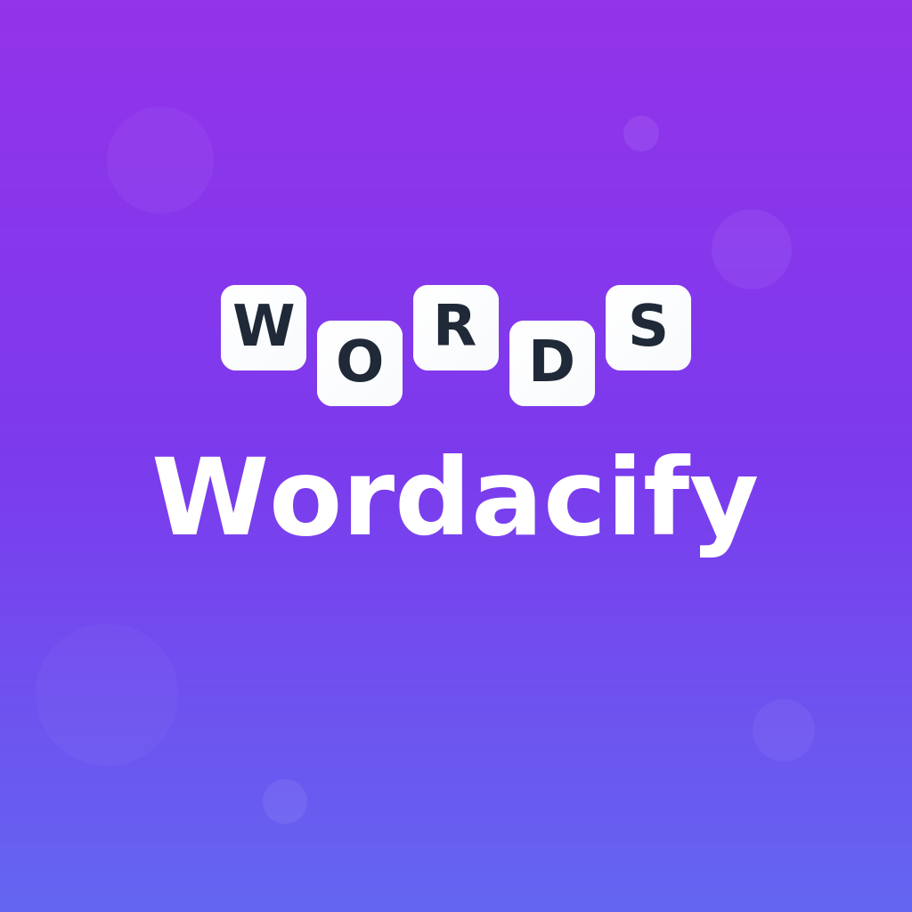 Wordacify logo