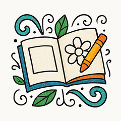 Bold and Easy Coloring Pages logo