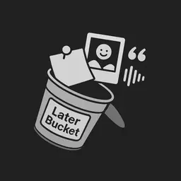 Later Bucket logo