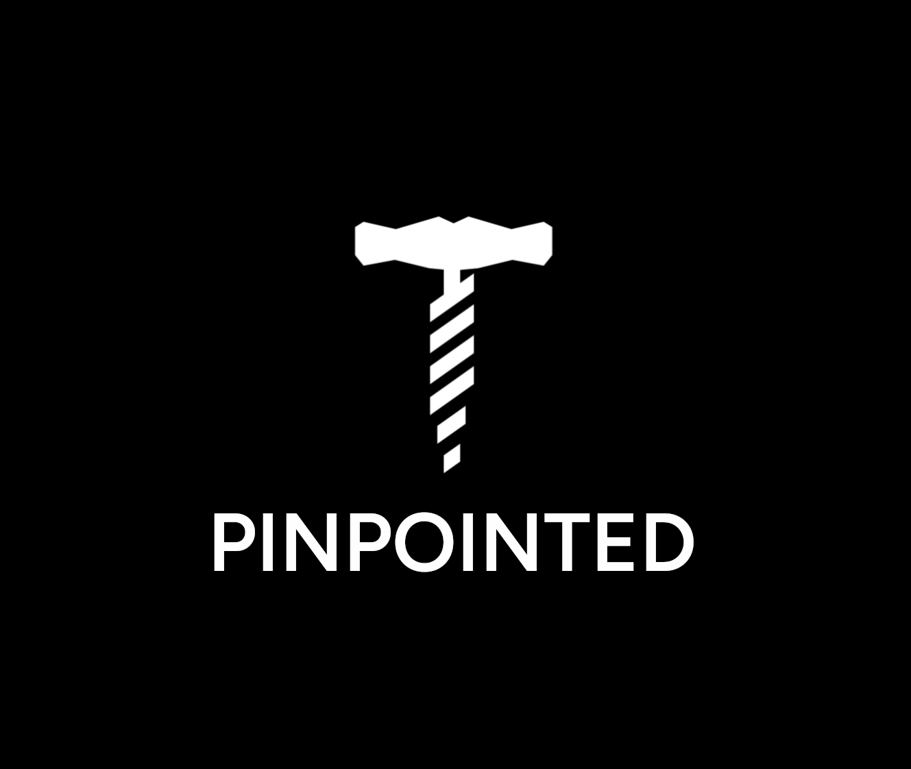 Pinpointed logo