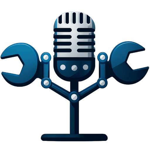 Free Podcast Teleprompter logo