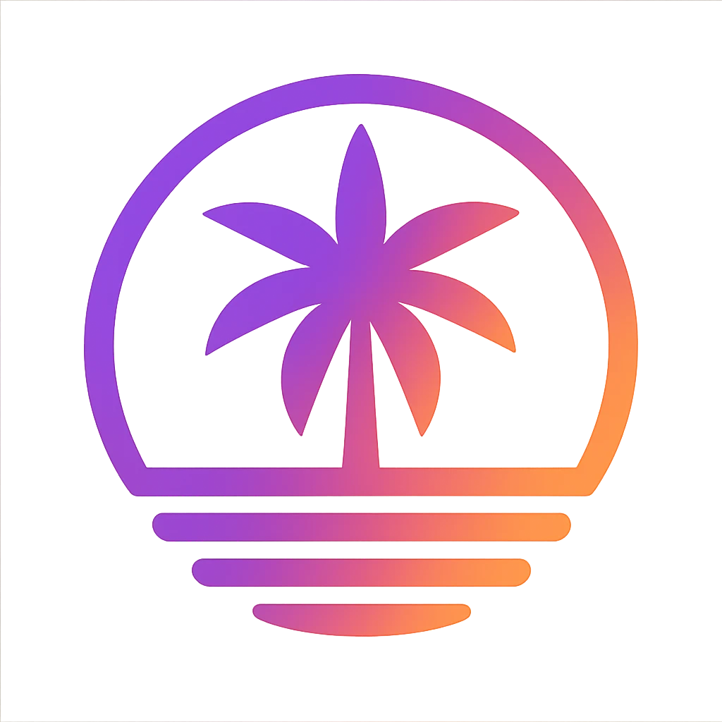 Purple Palm logo