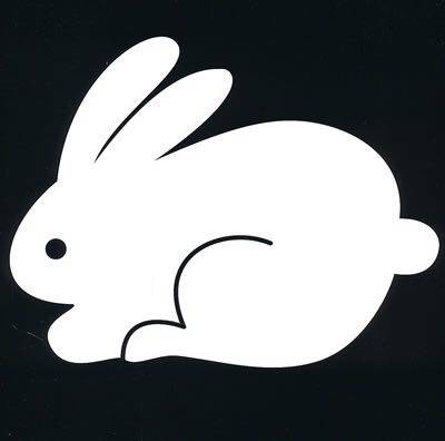 black and white cards for baby logo
