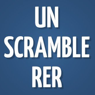 Word Unscrambler logo