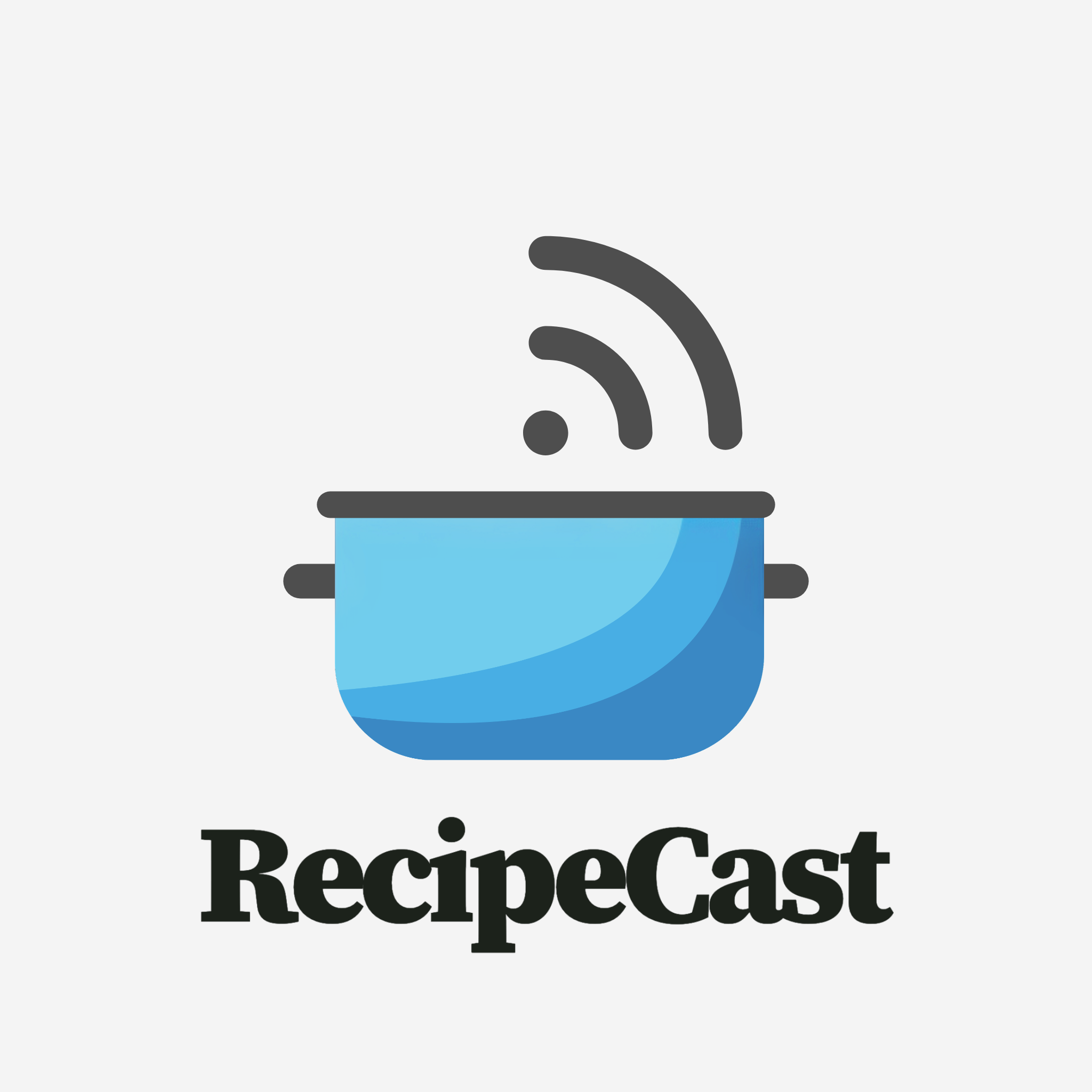 RecipeCast logo