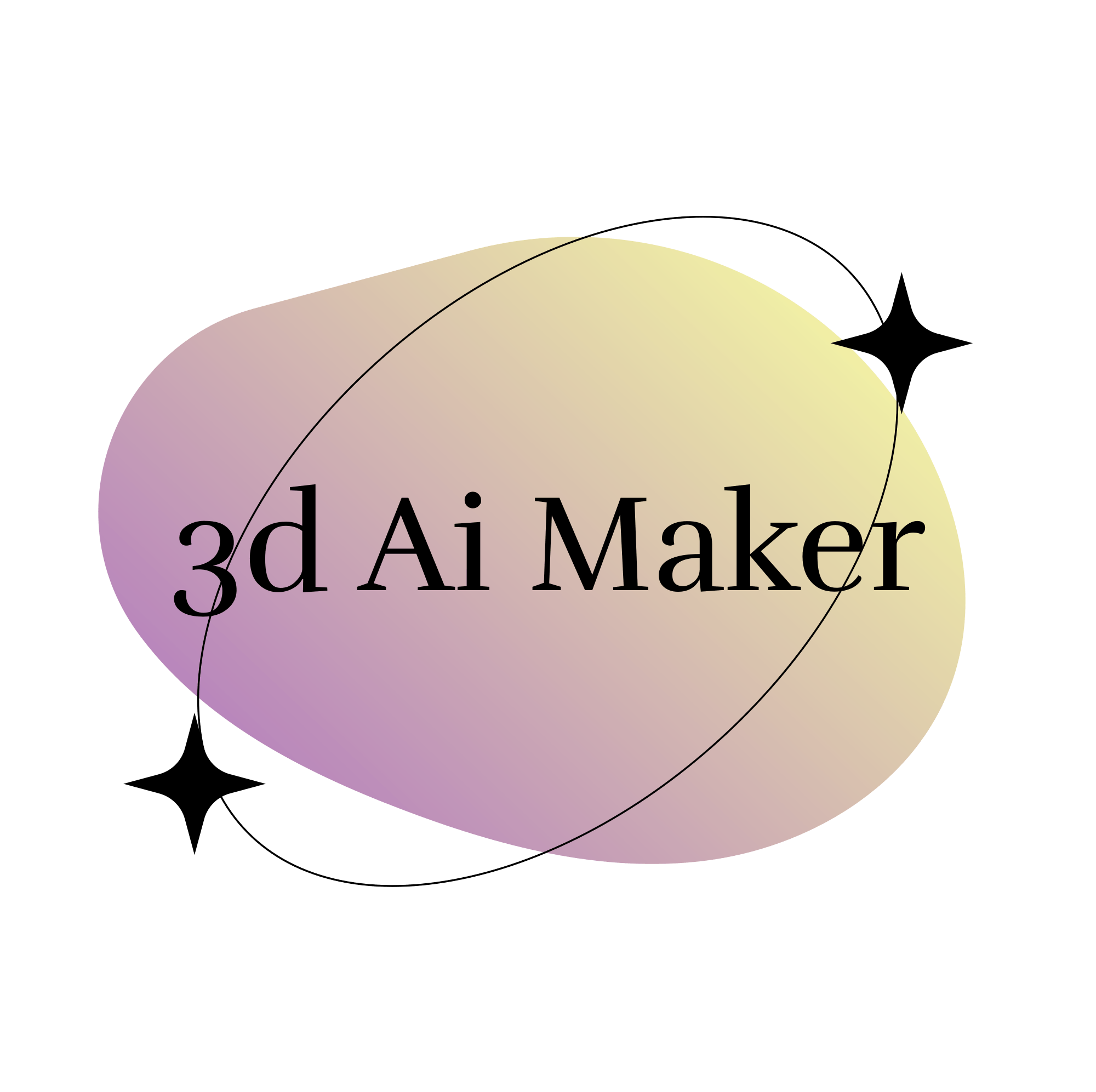 3d AI Maker logo