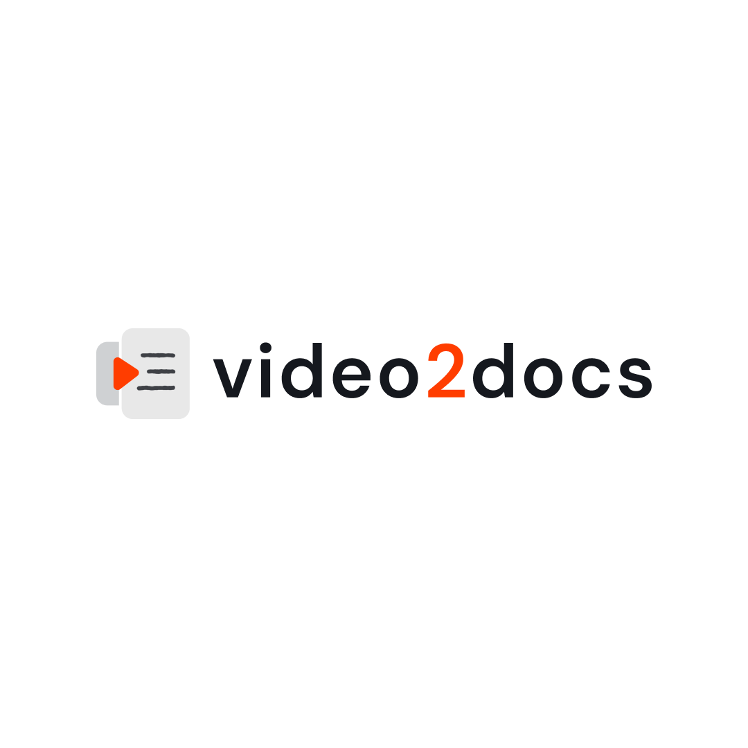 video2docs logo