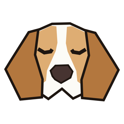 Sleeping Beagle logo